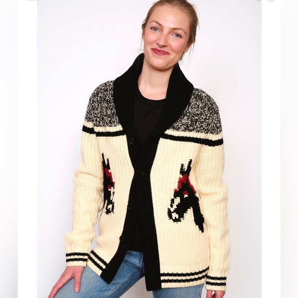 Guest In Residence Sweaters - Guest in Residence Rodeo Cardigan - NWT!